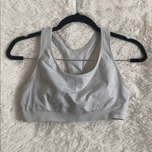 Champion White Sports Bra